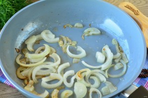 Печень куриная под сыром в духовке