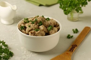 Печеночные клецки