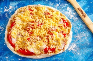 Пицца с салом