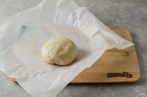 Пицца с тыквой и яблоками