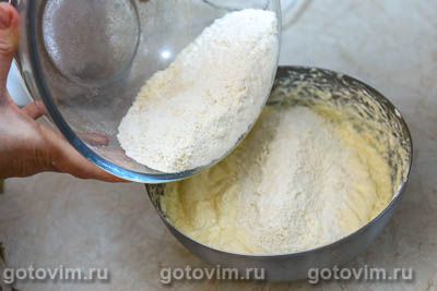 Пирог перевёртыш с бананом и кокосовым тестом Пирог перевёртыш с бананом и кокосовым тестом