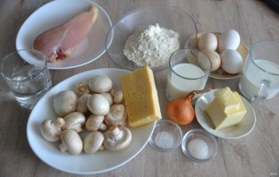 Профитроли с жульеном