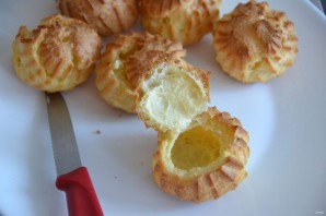 Профитроли с жульеном