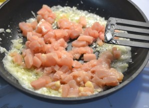 Профитроли с жульеном