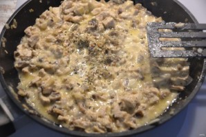 Профитроли с жульеном