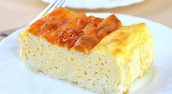 Пышный омлет как в детском садике, пошаговый рецепт с фото