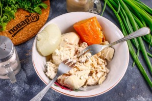 Рийет из курицы