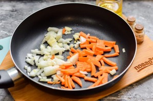 Рис с карри и креветками