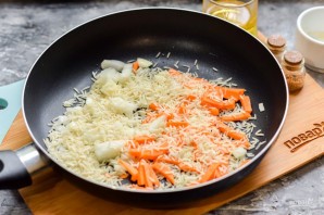 Рис с карри и креветками