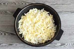 Ржаной пирог с капустой