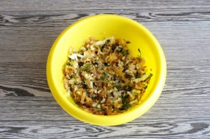 Ржаной пирог с капустой