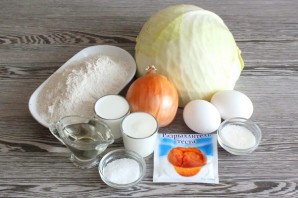 Ржаной пирог с капустой