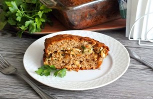 Ржаной пирог с капустой