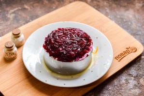 Салат "Царская шуба" с икрой