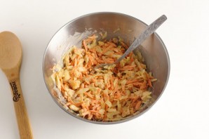 Салат "Любимый" с копченой курицей