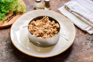 Салат "Мимоза" на Новый год Быка 2021 Салат "Мимоза" на Новый год Быка 2021