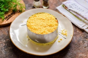 Салат "Мимоза" на Новый год Быка 2021 Салат "Мимоза" на Новый год Быка 2021