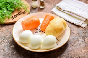 Салат "Мимоза" на Новый год Быка 2021 Салат "Мимоза" на Новый год Быка 2021