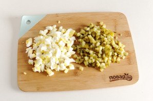 Салат с курицей и морковью