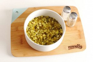 Салат с курицей и морковью