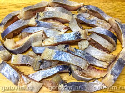 Салат с селедкой и корейской морковью Салат с селедкой и корейской морковью