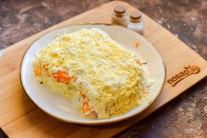 Салат "Селедка под шубой" на год Быка Салат "Селедка под шубой" на год Быка