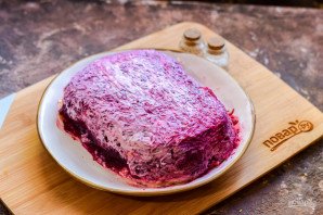 Салат "Селедка под шубой" на год Быка Салат "Селедка под шубой" на год Быка