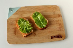 Сэндвич с котлетой