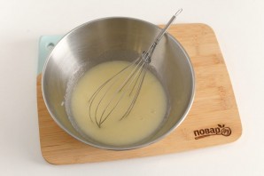 Шарлотка на одном яйце