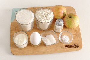 Шарлотка на одном яйце