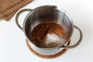 Шоколадная паста за 2 минуты