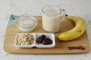 Смузи с овсяными хлопьями