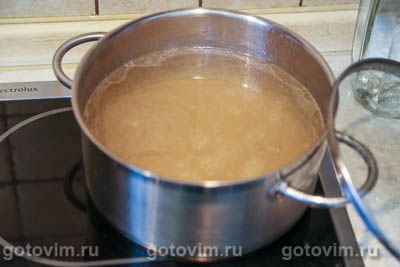 Суп куриный с кольраби