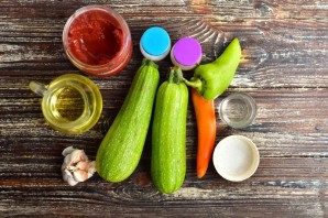 "Тещин язык" с томатной пастой