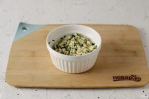 Тыква с рикоттой в духовке