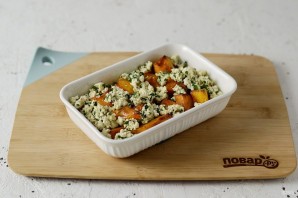 Тыква с рикоттой в духовке