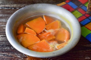 Тыква вареная с медом