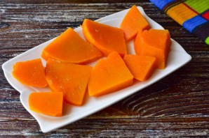 Тыква вареная с медом