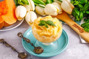 Тыквенный крем для торта