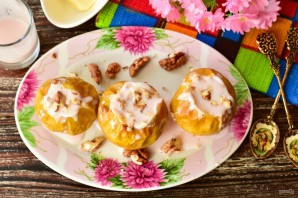 Запеченные яблоки с йогуртом Запеченные яблоки с йогуртом