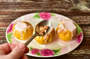 Запеченные яблоки с йогуртом Запеченные яблоки с йогуртом