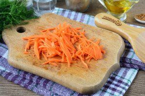 Зелёные помидоры по-корейски