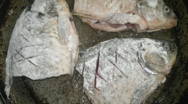 Жареные караси, пошаговый рецепт с фото Жареные караси, пошаговый рецепт с фото