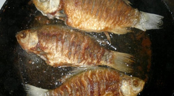 Жареные караси, пошаговый рецепт с фото Жареные караси, пошаговый рецепт с фото