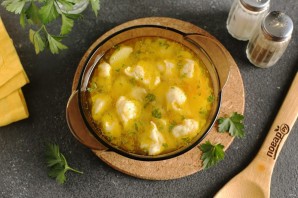 Жидкие клецки для супа