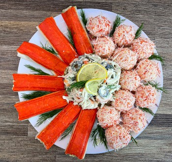 3 БЛЮДА ИЗ КРАБОВЫХ ПАЛОЧЕК НА ПРАЗДНИЧНЫЙ СТОЛ (Вкусно, красиво и очень бюджетно)