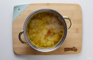 Азиатский суп из фасоли