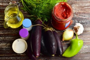 Баклажаны с томатной пастой Баклажаны с томатной пастой