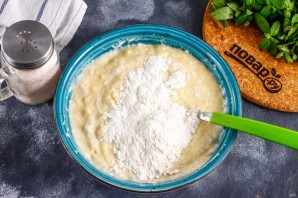 Бананово-творожный пудинг