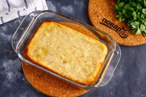 Бананово-творожный пудинг